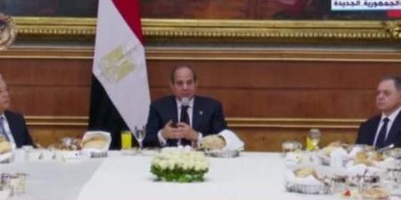 الرئيس السيسي: بناء الدول يحتاج جهدا وتضحية وعملا وإخلاصا وتوفيقا - شبكة أطلس سبورت