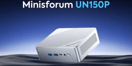 إطلاق الحاسب المصغر MINISFORUM UN150P بمعالج Intel Twin Lake وسعر اقتصادي - شبكة أطلس سبورت