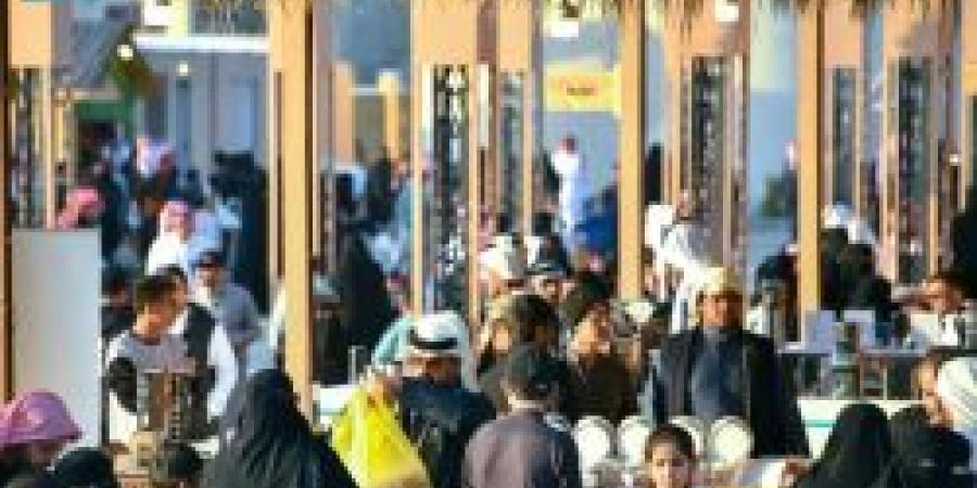 700 ألف زائر لمهرجان الخرج الأول للتمور والقهوة السعودية - شبكة أطلس سبورت